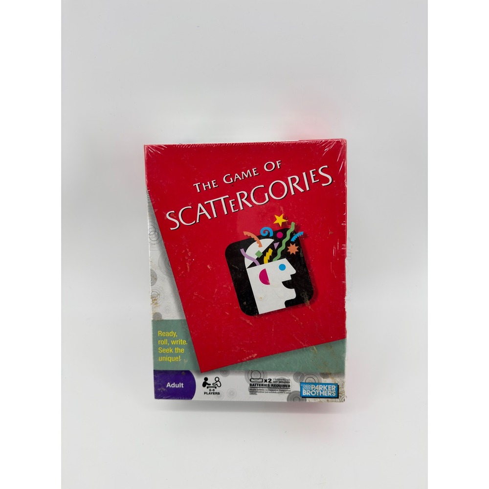 Parker Brothers Scattergories Board Game 2009 Edition New Sealed 05721 Adult